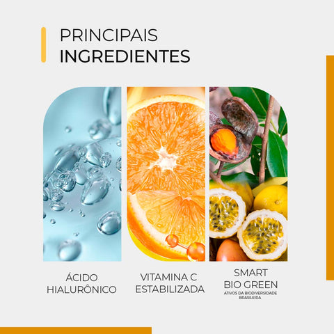 Sérum Vita C+ Vitamina C e Ácido Hialurônico - 30 ml | Smart GR