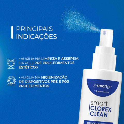 Smart Clorex Clean Solução de Limpeza - 120 ml | Smart GR