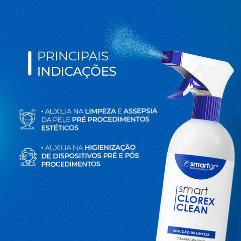 Smart Clorex Clean, 500 ml — indicações de uso, Smart GR