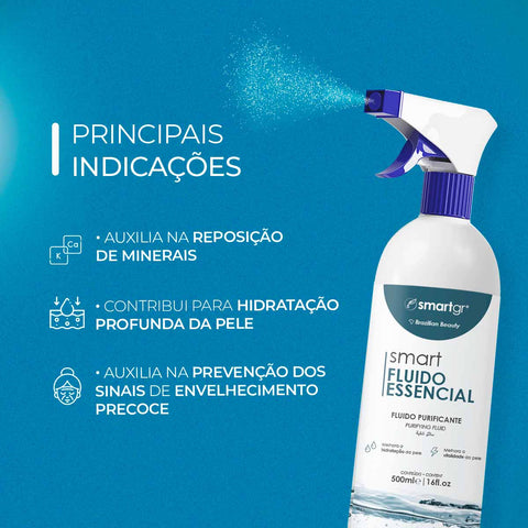Smart Fluido Essencial, 500 ml — indicações de uso, Smart GR