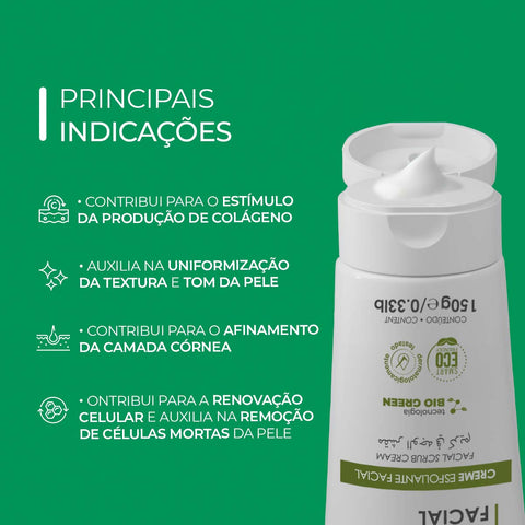 Smart Peeling – Creme Esfoliante Facial – 150 g | Smart GR