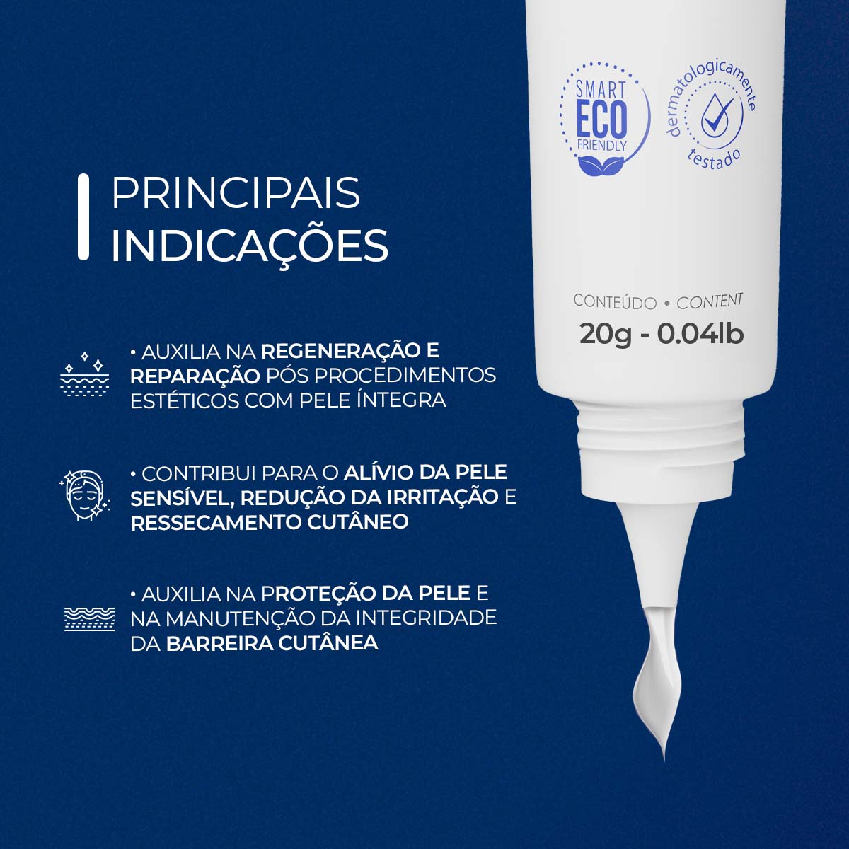 Creme Ultra Regener Multireparador, 20 g — indicações de uso, Smart GR