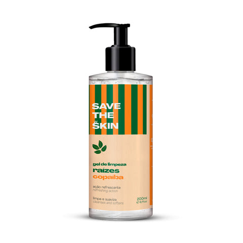 Gel de Limpeza Raízes – Copaíba – 200 ml | Save The Skin