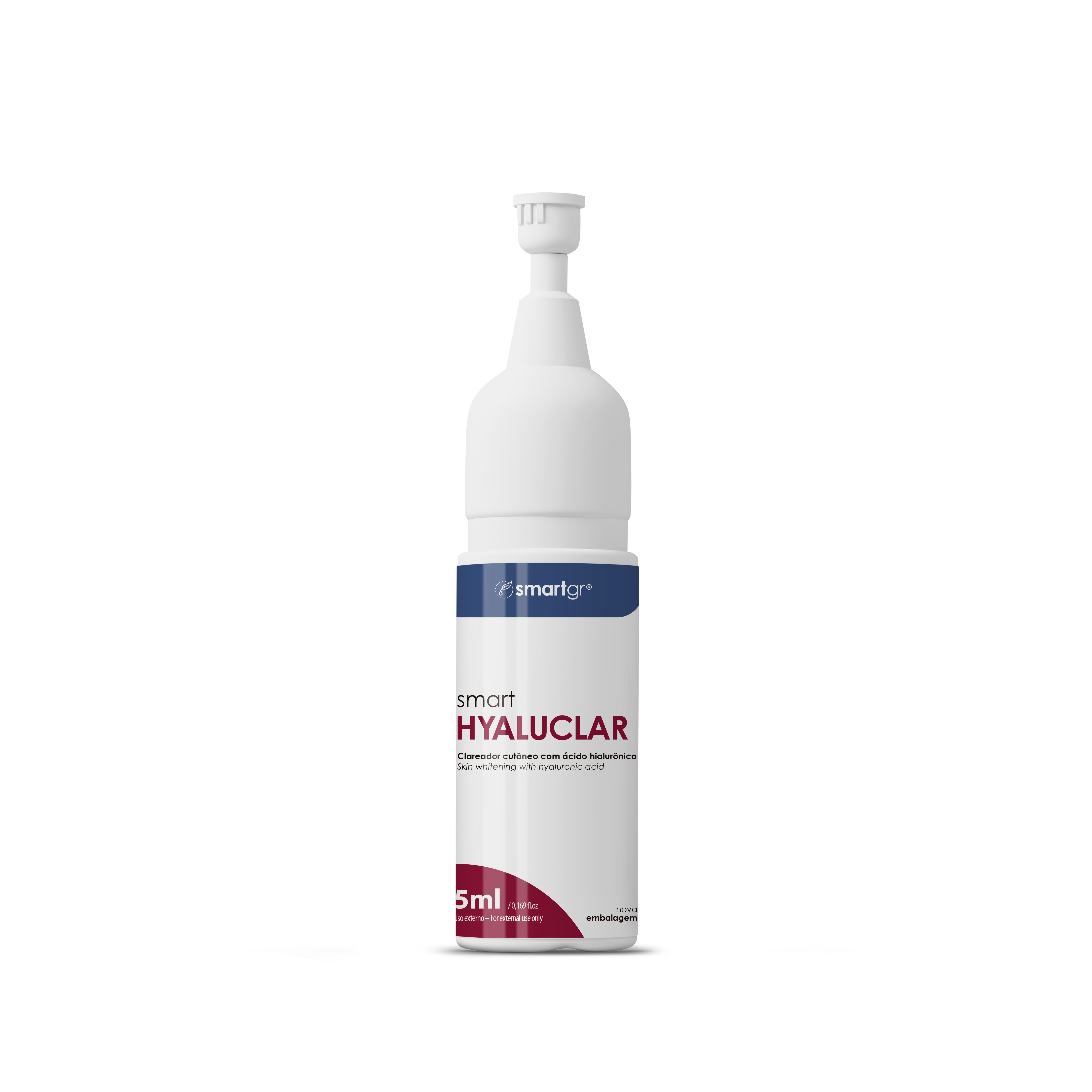 Smart Hyaluclar Skin Pro, 5 x 5 ml — embalagem do produto, Smart GR
