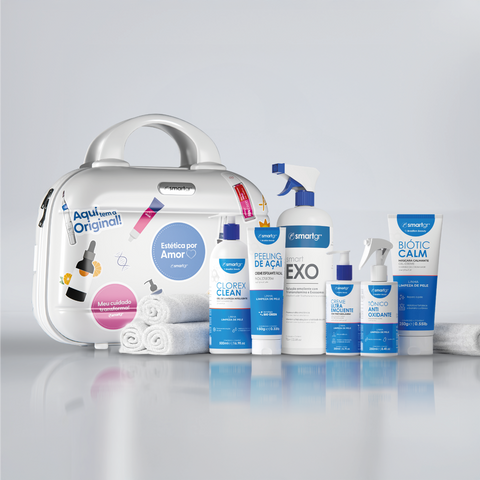 Kit Limpeza de Pele EXO + Frasqueira | Smart GR
