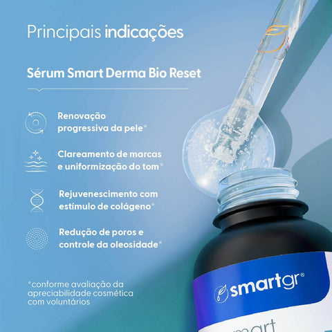 Sérum Derma Bio Reset com Hidroxiapatita de Cálcio – 30 ml | Smart GR