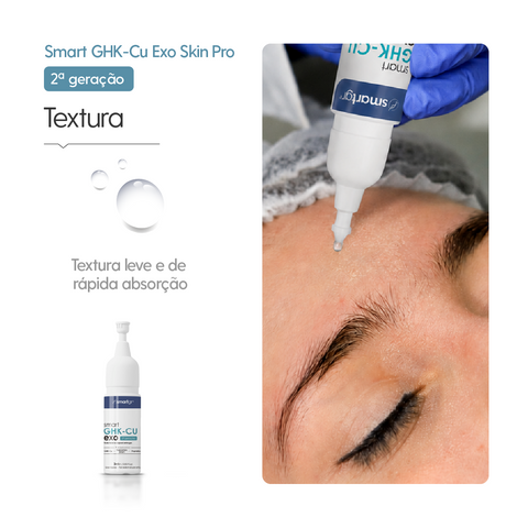 Smart GHK-Cu Exo 2 ª Geração Skin Pro 5x3ml - Smart GR