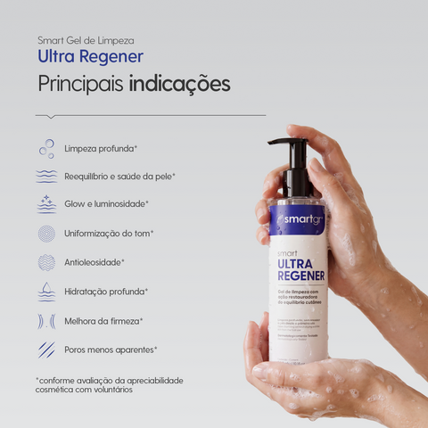 Smart Ultra Regener Gel de Limpeza 300ml