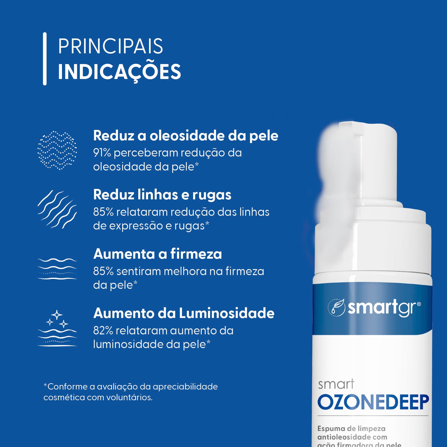 Smart Ozonedeep, Espuma de Limpeza, 150 ml — vista adicional, Smart GR