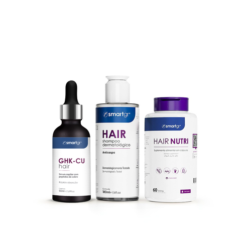 Smart Kit Hair Antiqueda GHK-Cu | Smart GR