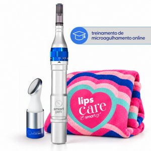 Kit Smart Pen + My Lips Vibra + Canga + Treinamento de Microagulhamento Online | Smart GR