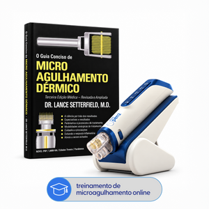 Kit Smart Pen 2 + Livro "O Guia Conciso de Microagulhamento Dérmico" + Treinamento de Microagulhamento Online