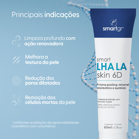 Smart Prisma Peeling Lha La Skin 6D - Gel de Limpeza | Smart GR