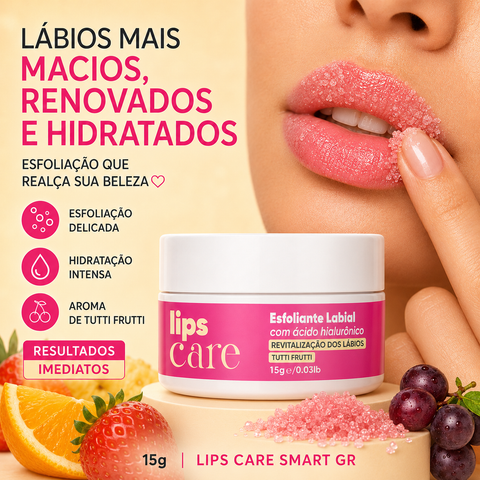 Esfoliante Labial de Tutti Frutti, Lips Care, 15 g — cuidado labial, Smart GR