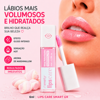 Gloss Volumizador de Marshmallow - Lips Care – 6 ml | Smart GR