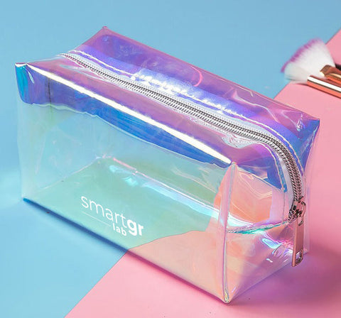 Necessaire Holográfica Transparente | Smart GR