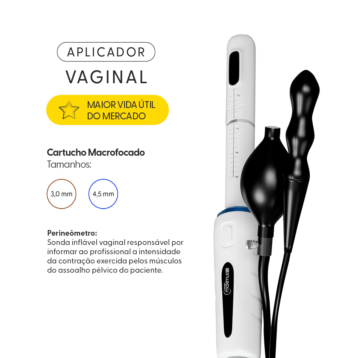 Smart Maximus Lift 2 — aplicador intravaginal, Smart GR