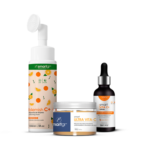 Kit Tratamento Facial Vitamina C+ | Smart GR