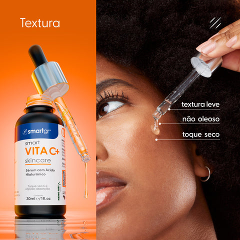 Sérum Vita C+ Vitamina C e Ácido Hialurônico - 30 ml | Smart GR