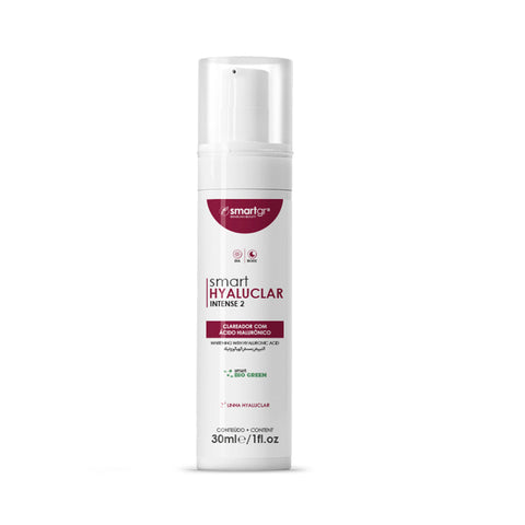 Sérum Hyaluclar Intense 2 Clareador, 30 ml — clareador com ácido hialurônico para manchas de pele, Smart GR