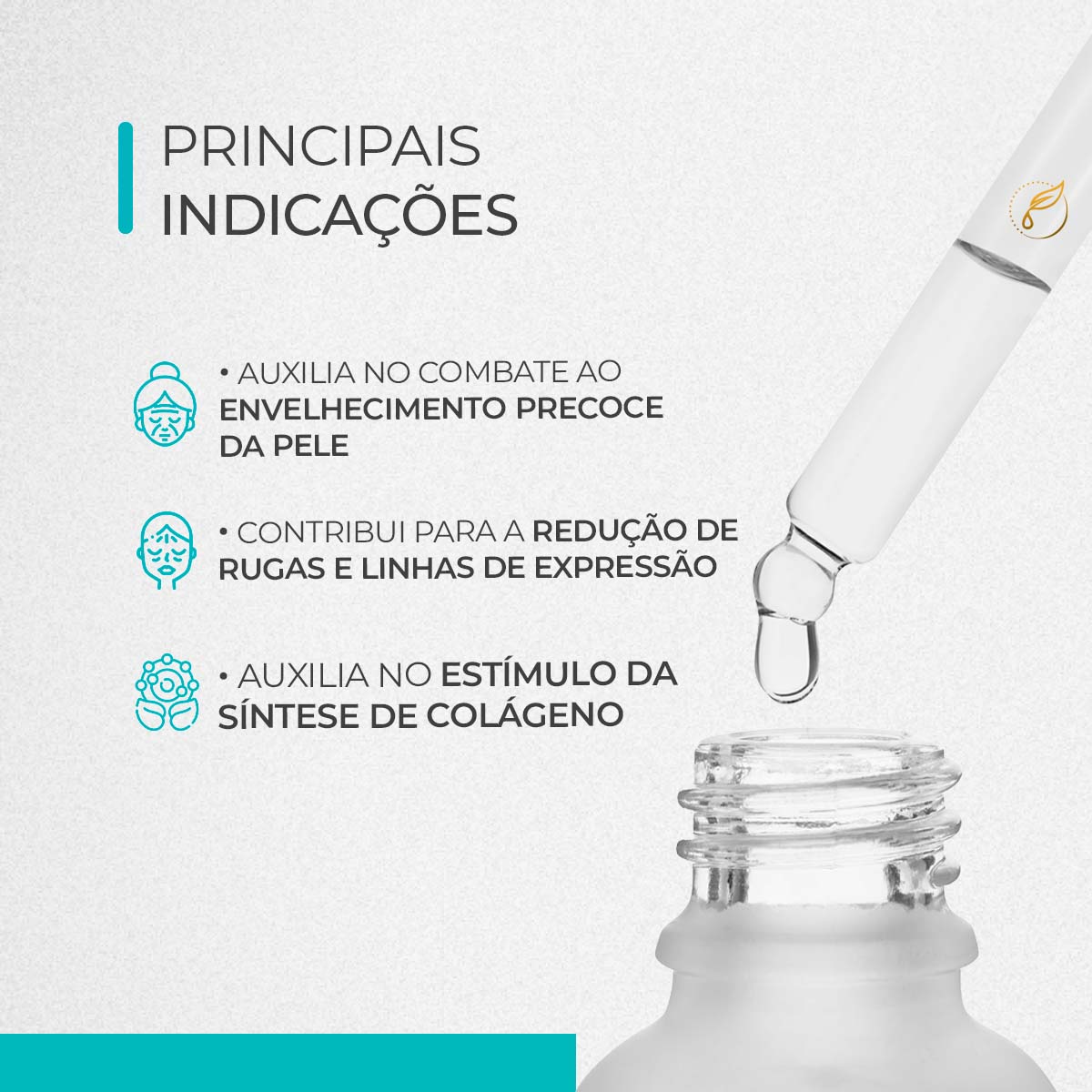 Sérum Smart Booster Ácido Hialurônico, 30 ml — indicações de uso, Smart GR