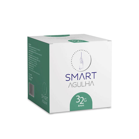 Smart Agulha de Lebel – 32G x 4 mm – Cx 100 unid | Smart GR