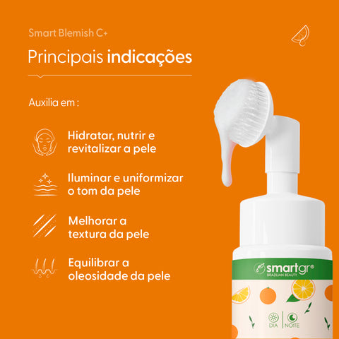Smart Blemish C+ Espuma de Limpeza Smart GR, 150 ml