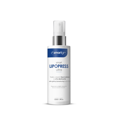 Smart Lipopress Ultra Fluido, Cafeína e Centella Asiática, 120 ml — tratamento corporal, Smart GR