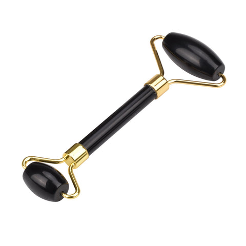 Smart Rolo Massageador de Obsidiana Negra, Smart GR — acessório de massagem facial