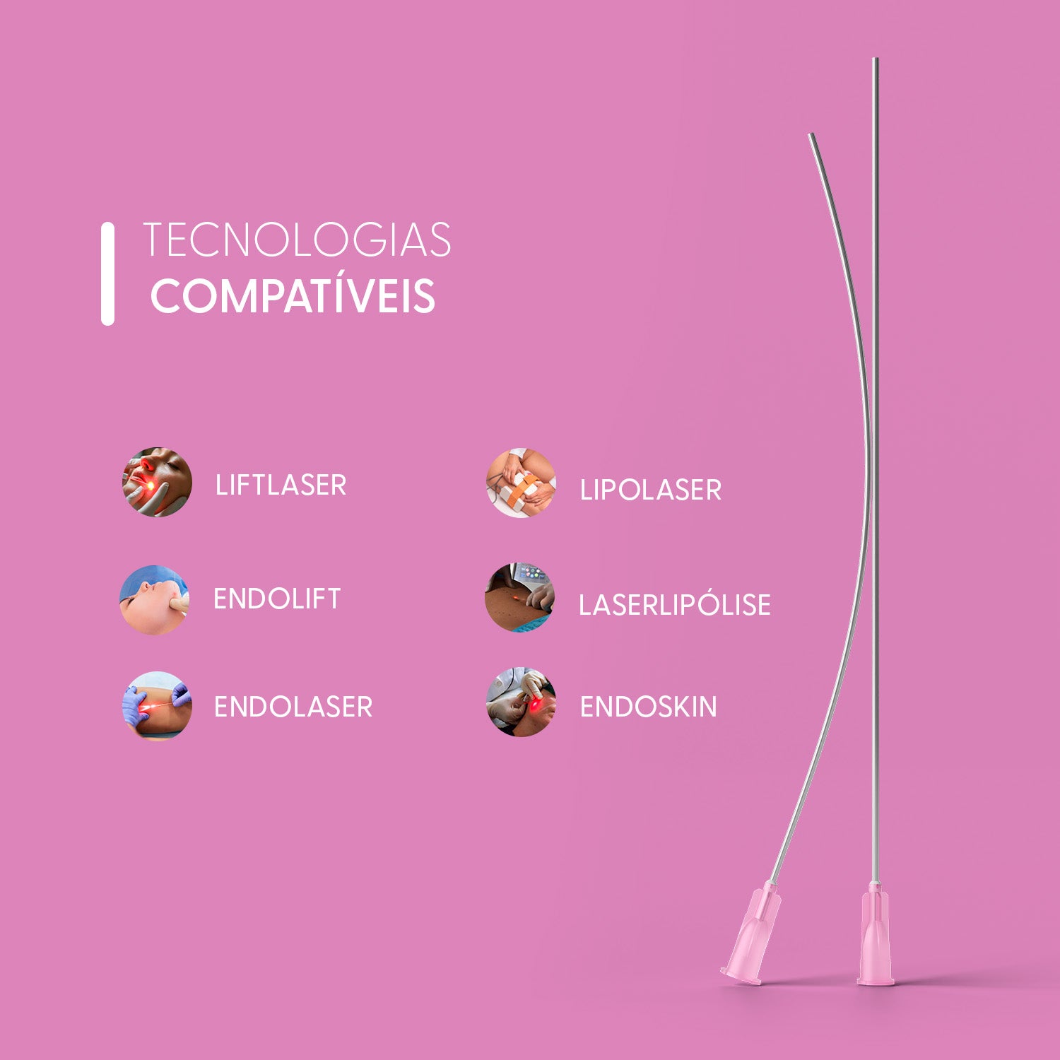Smart Deep Cânula para Endolaser, 18G, 100 mm — vista adicional, Smart GR