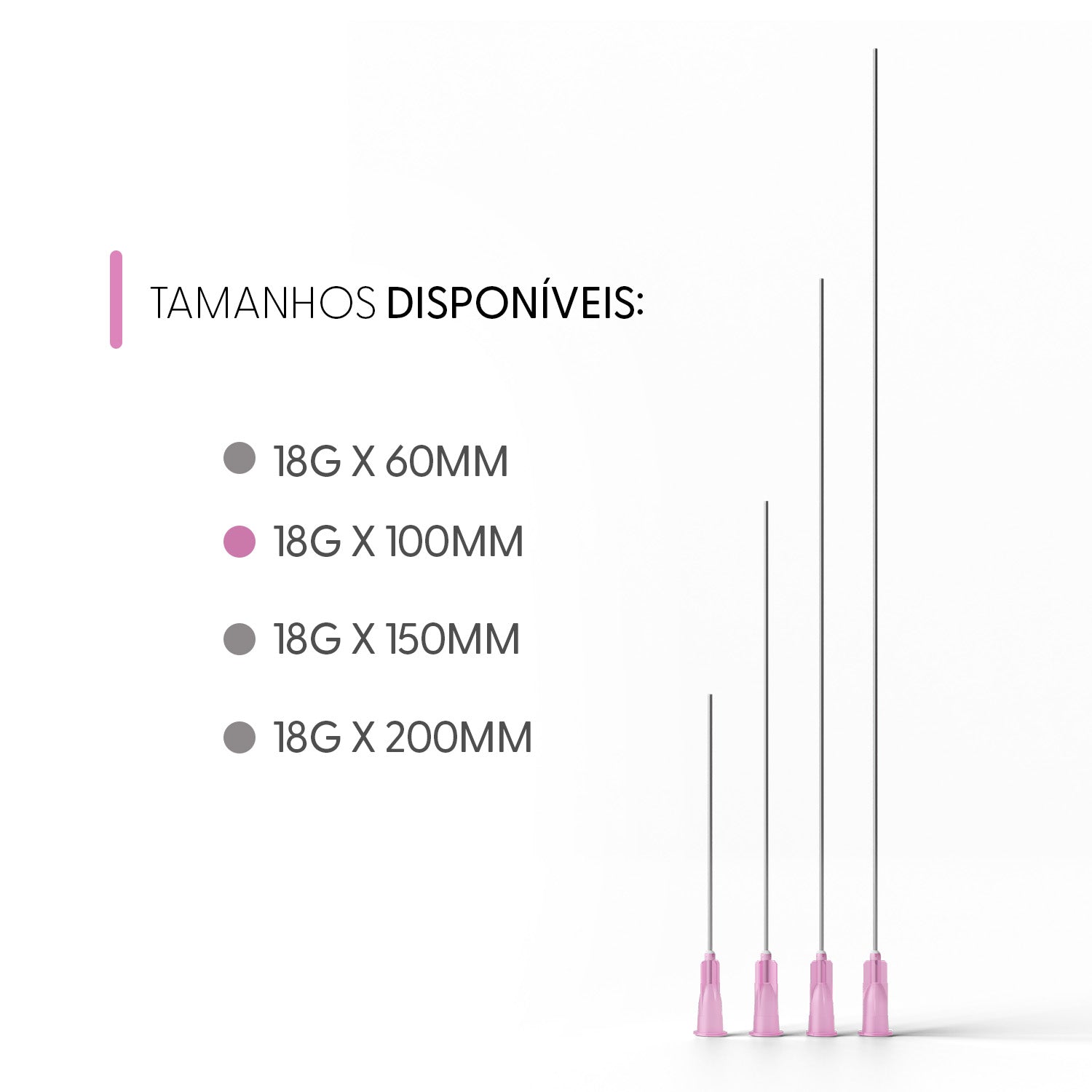 Smart Deep Cânula para Endolaser, 18G, 100 mm — embalagem do produto, Smart GR