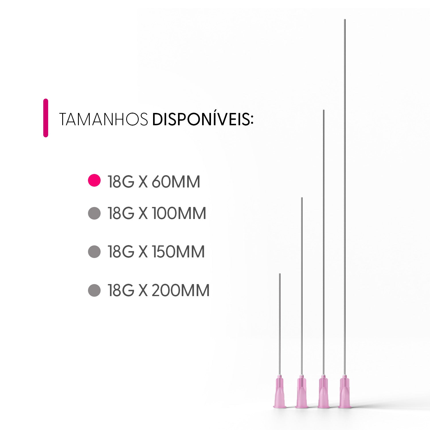Smart Deep Cânula para Endolaser, 18G, 60 mm — embalagem do produto, Smart GR