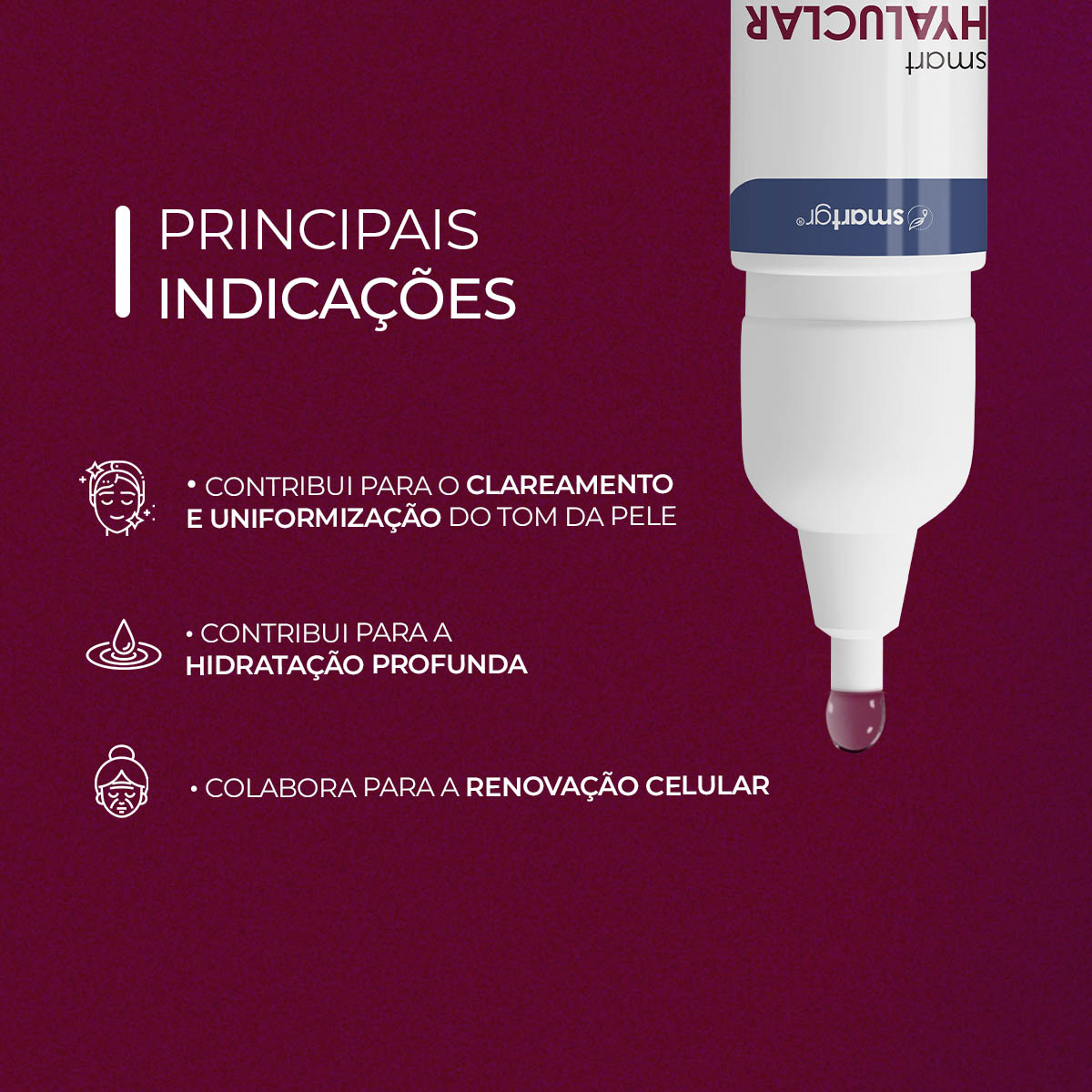 Smart Hyaluclar Skin Pro, 5 x 5 ml — embalagem do produto, Smart GR