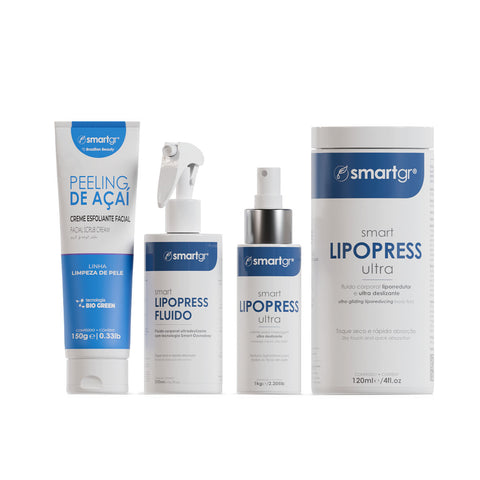 Smart Kit Lipopress, Smart GR — kit profissional para tratamento corporal
