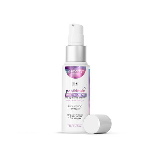 Creme Peptide Skin, 30 ml — creme facial com peptídeos e colágeno, Smart GR