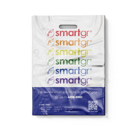 Smart Sacola Plástica Cores | Smart GR