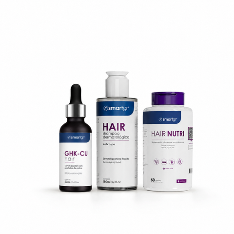 Smart Kit Hair Antiqueda GHK-Cu | Smart GR