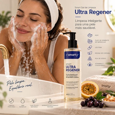 Smart Ultra Regener Gel de Limpeza 300ml