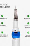 Smart Pen, Caneta de Microagulhamento Elétrico — ajuste de profundidade, Smart GR