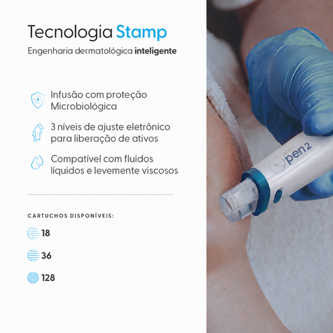 Smart Pen 2 - Caneta de Microagulhamento com Infusão Automática | Smart GR