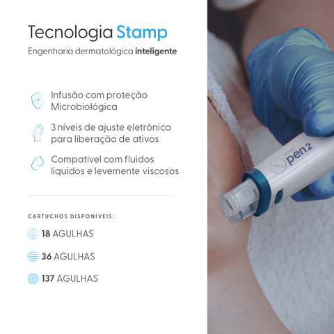 Smart Pen 2 - Caneta de Microagulhamento Elétrico de Infusão | Smart GR