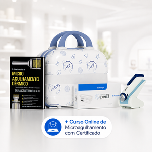Smart kit Pen 2 de Microagulhamento Avançado - Frasqueira Basics | Smart GR