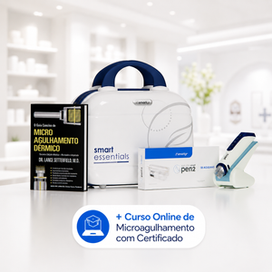 Smart kit Pen 2 de Microagulhamento Avançado - Frasqueira Essentials | Smart GR