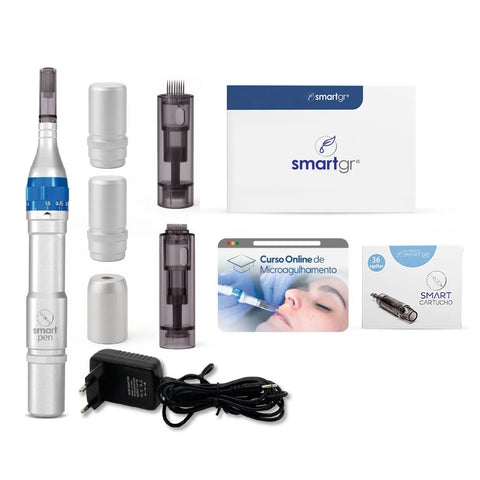 Smart Pen + Caixa Cartucho + Curso Online + Ativo Deslizante Smart Pen | Smart GR