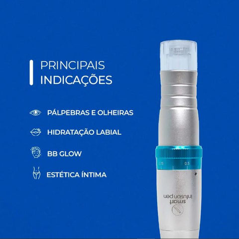 Smart Cartucho Infusion Pen, 137 agulhas — principais indicações, Smart GR