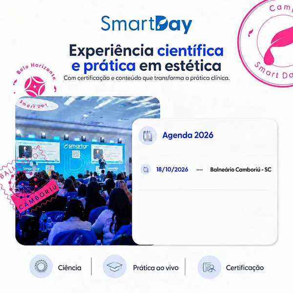 Smart Day | Experiência Científica e Prática em Estética com Certificação
