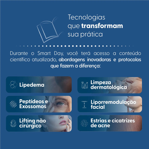 Smart Day | Experiência Científica e Prática em Estética com Certificação