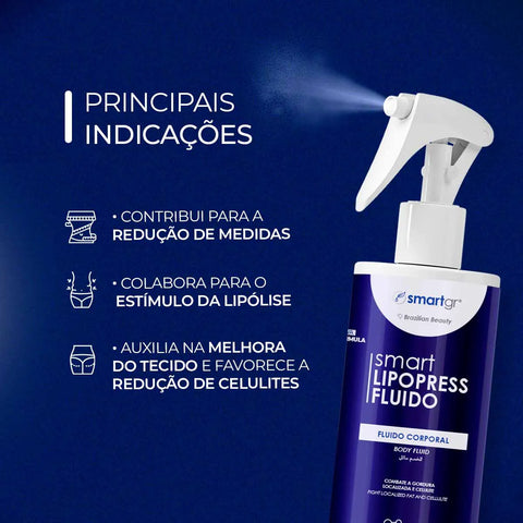 Smart Lipopress Fluido Corporal - 200 ml | Smart GR