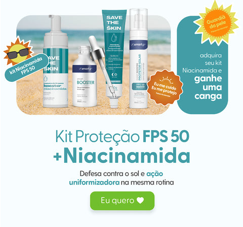 Banner Kit Proteção Niacinamida FPS 50