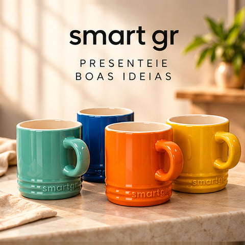 Jogo 4 xícaras de café - Smart GR